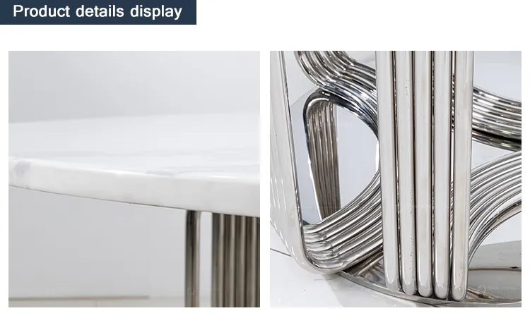 1.52 Meter Round Green Artificial Marble Dining Table with Lazy Susan