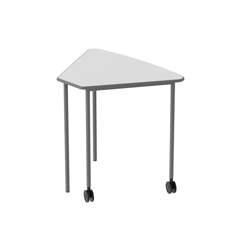Can a 4-Leg Collaborative Trapezoidal Table Fit into Small Huddle Rooms and Breakout Spaces