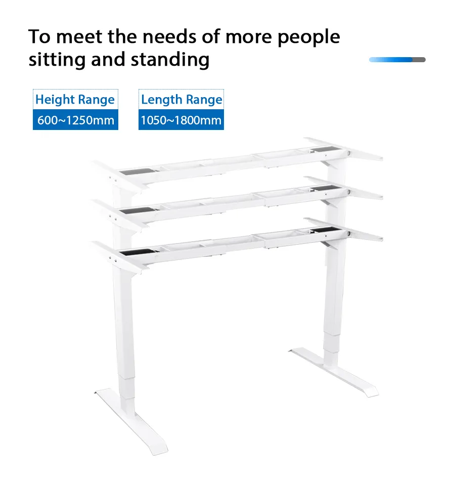 5 Years Warranty Modern Design Electric Stand up Desk
