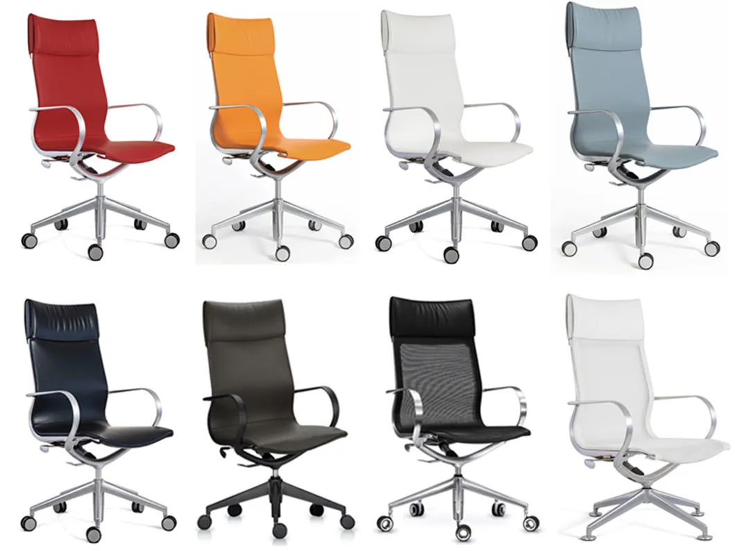 Asis Mercury High Back Executive Modern Meeting Visitor Ergonomic Swivel Conference Chair