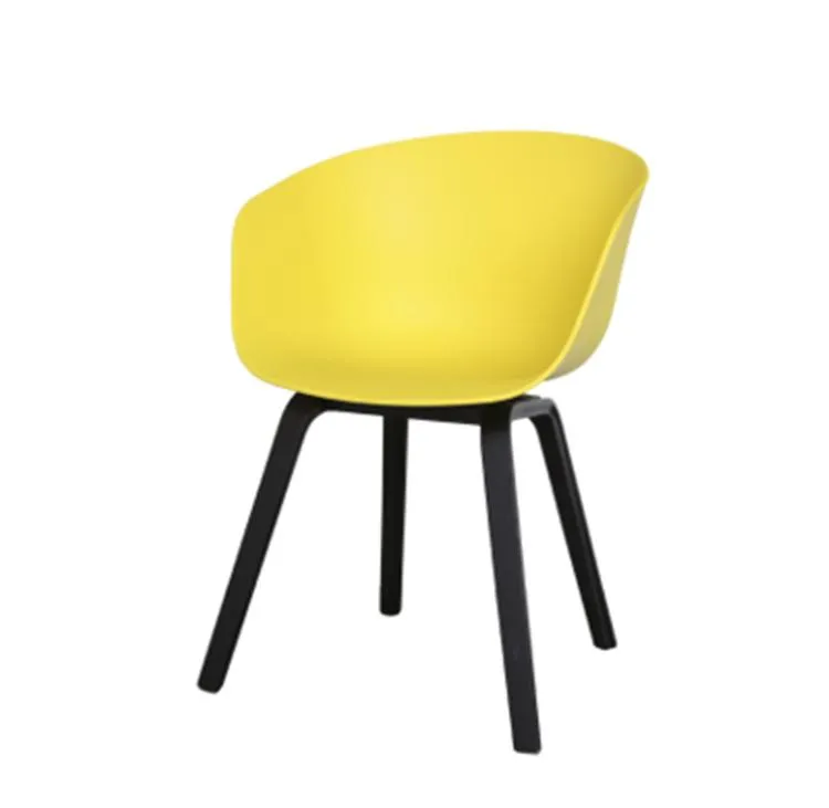 Best Selling Hotel Furniture Armrest Plastic Cheap Stainless Steel Dining Chair Modern Restaurant Chair