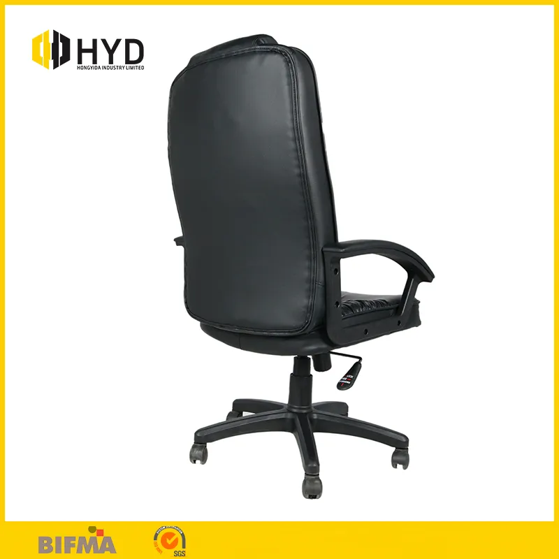 Brown Leather Executive Office Chair for Sale Boss CEO Office Furniture High Back Leather Office Chair Armrest Swivel Revolving