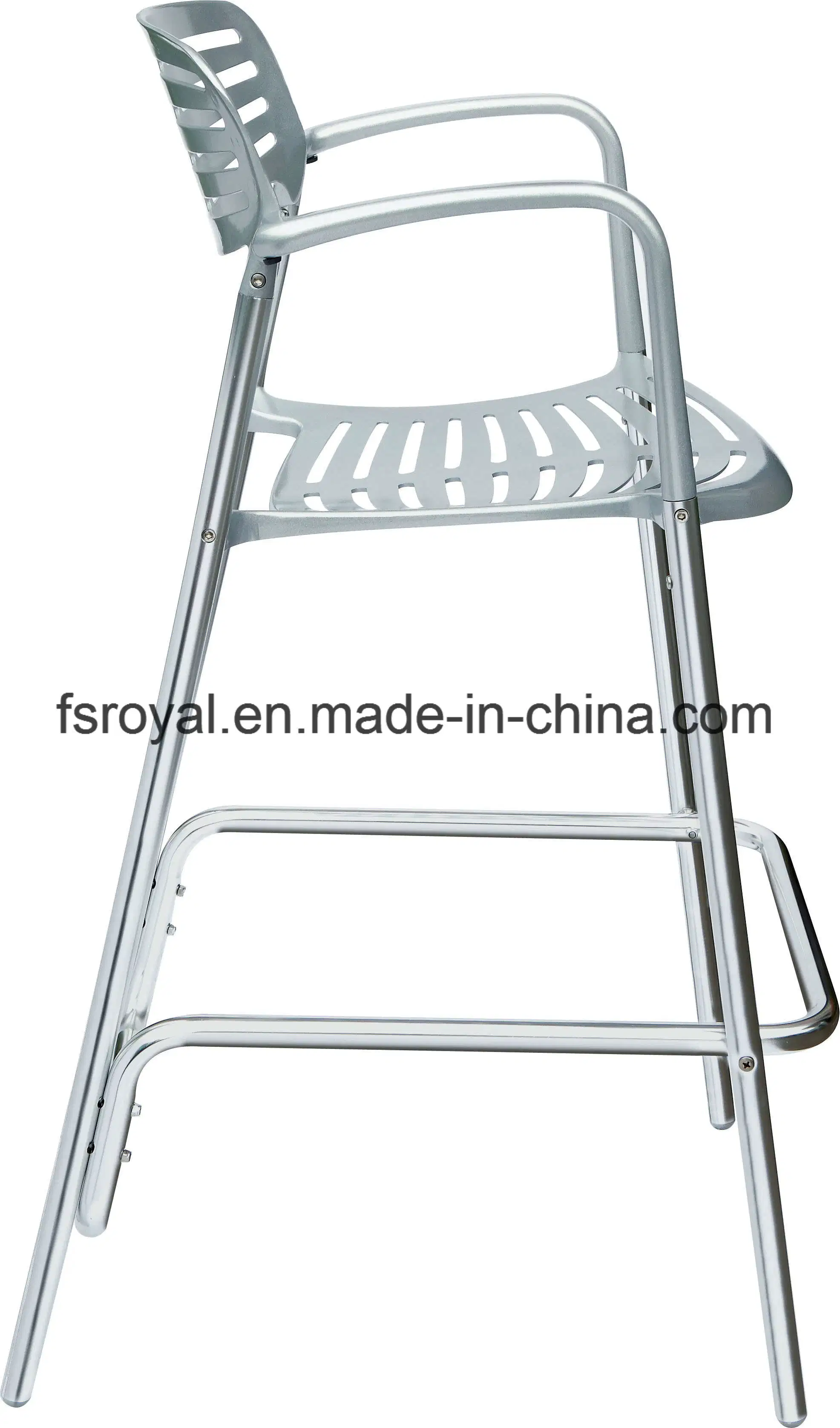 Cast Aluminium Toledo Stacking Chair Outdoor Patio Hotel Restaurant Dining Furniture