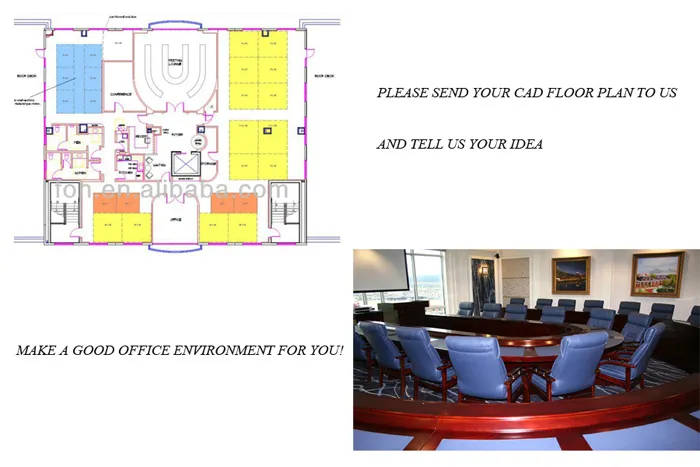 CEO Chair Wooden Leather Swivel Boss Chair, Office Chair Hot in Western (FOH-9928)