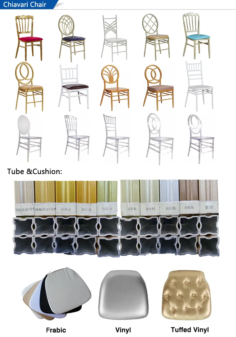 Chaise Tiffany Plastique Chaise Chiavari Blanche Tiffany Chaises Empilees