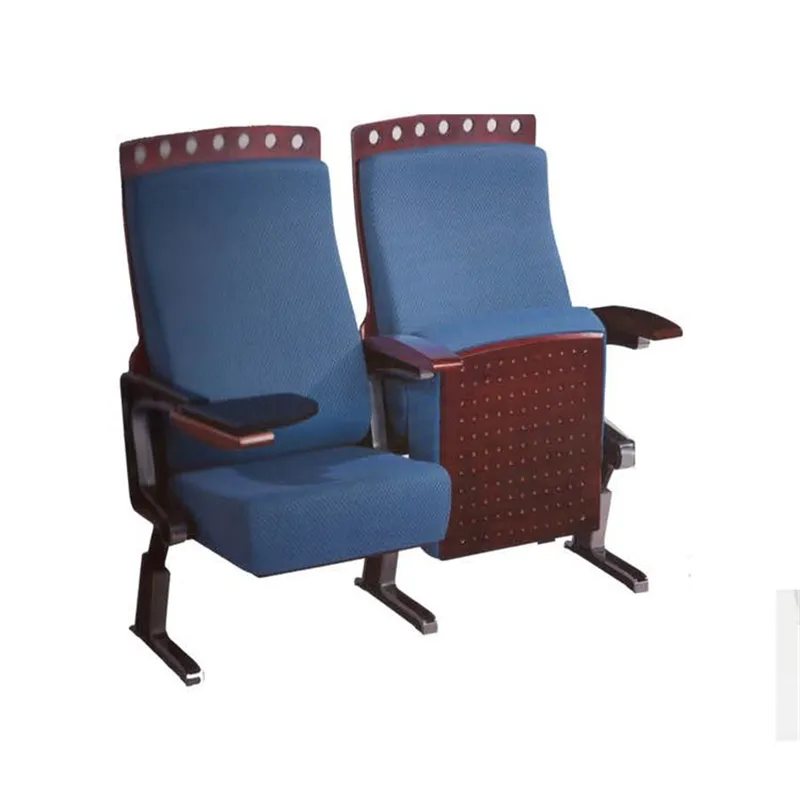 Cheap Standard Size School Auditorium Chair with Writing Pad Conference Lecture Hall Chair with Desk