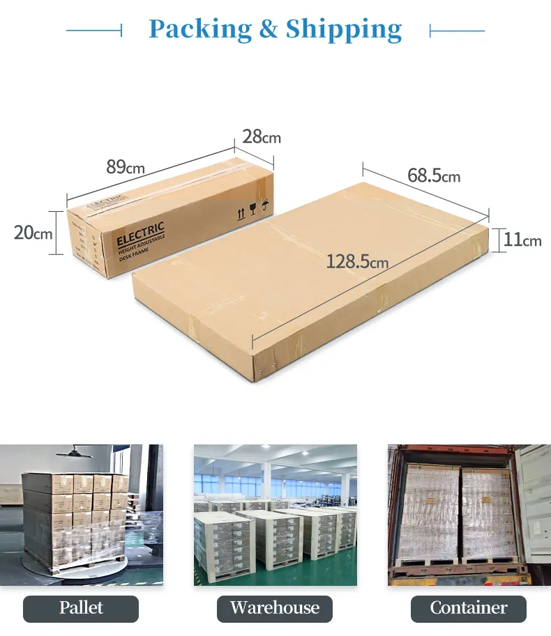 China Electric Height Adjustable Computer Desk Study Table Wholesale Supplier