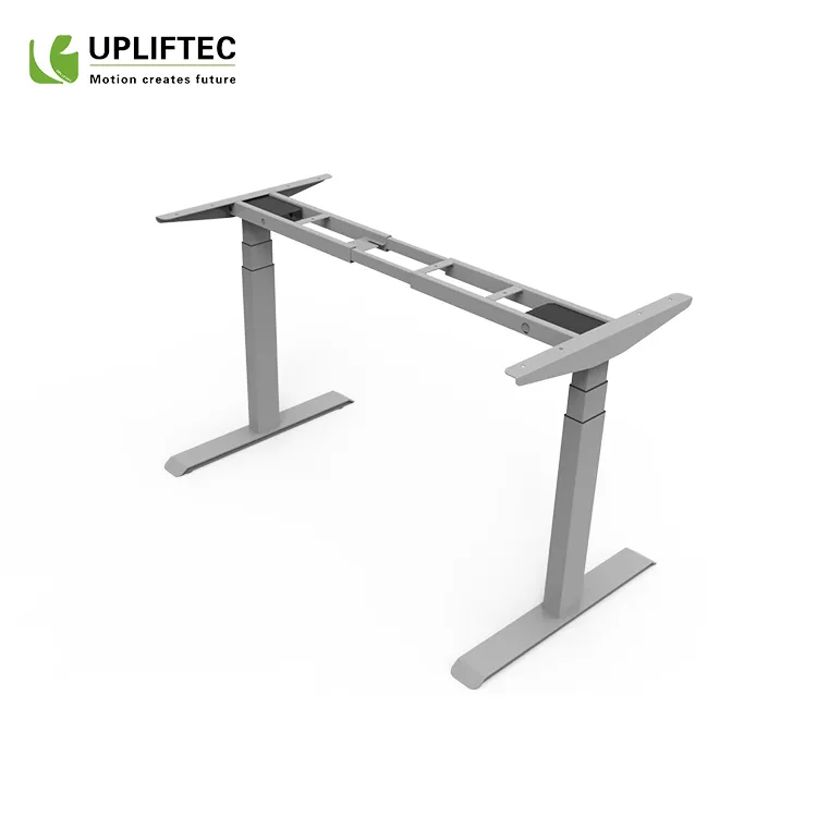 Chinese Factory Ergonomic Office Table Executive Office Furniture Dual Motor Sit and Stand Desk
