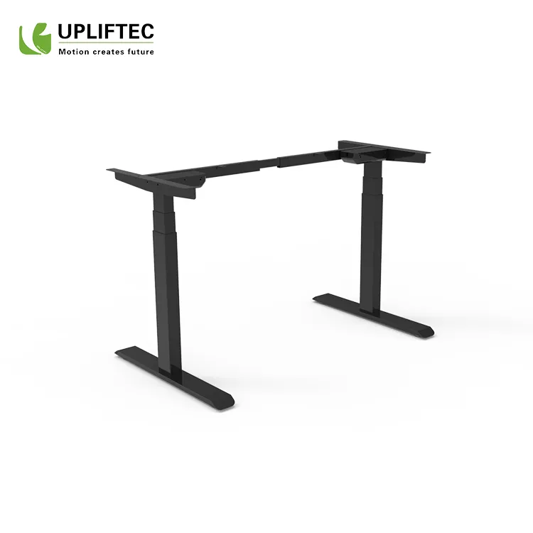 Chinese Factory Ergonomic Office Table Executive Office Furniture Dual Motor Sit and Stand Desk