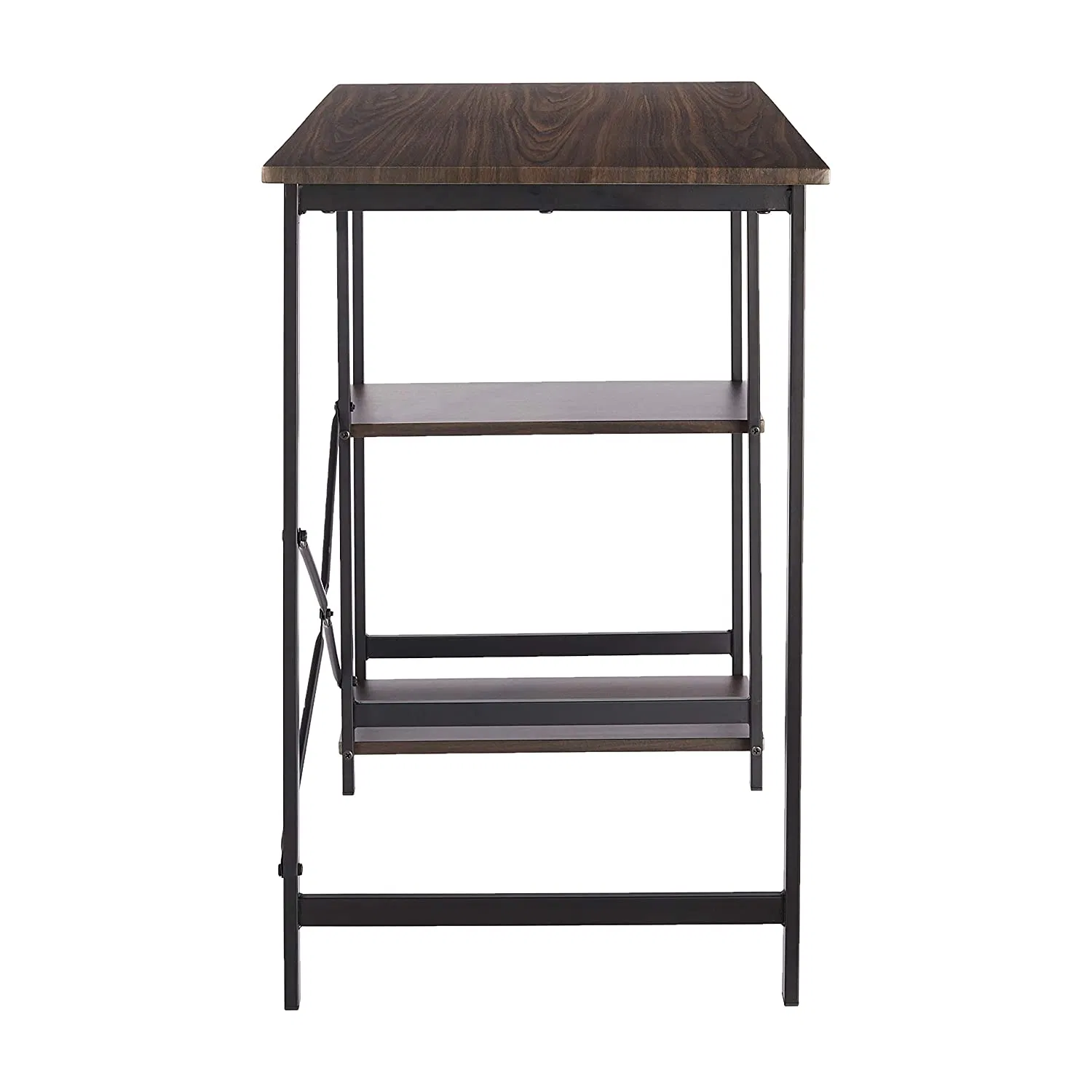 Classic Computer Desk with Shelves Home Office Desk