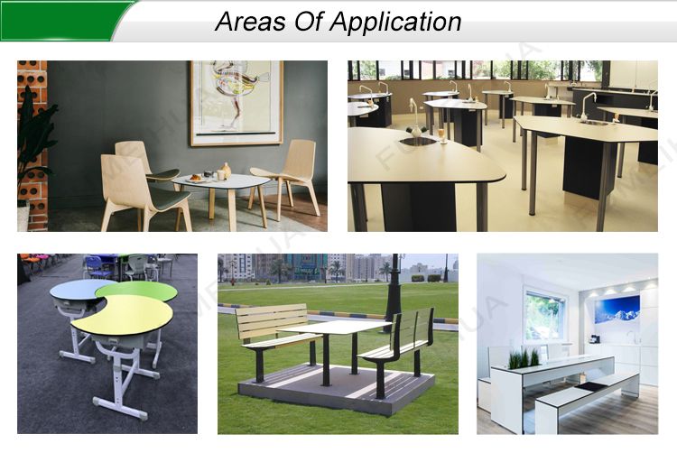 Compact Laminate HPL Dining Table Top