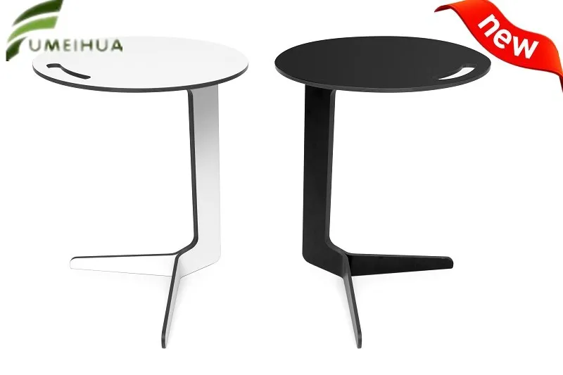 Compact Laminate HPL Waterproof Round Dining Table