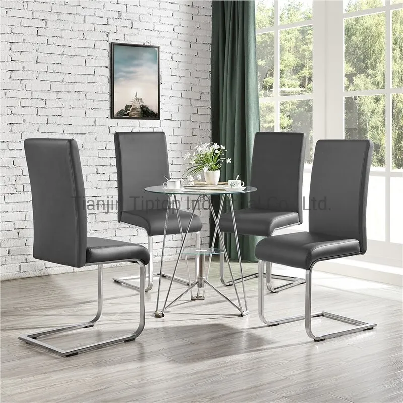 Dining Chair Supplier PU Seat Chair for Hotel and Home Chair