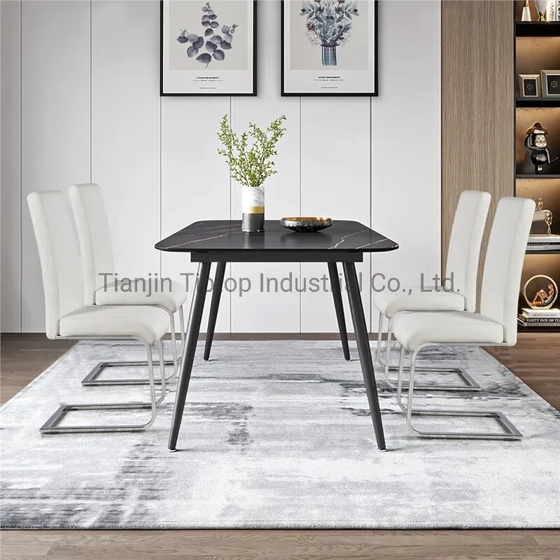 Dining Chair Supplier PU Seat Chair for Hotel and Home Chair