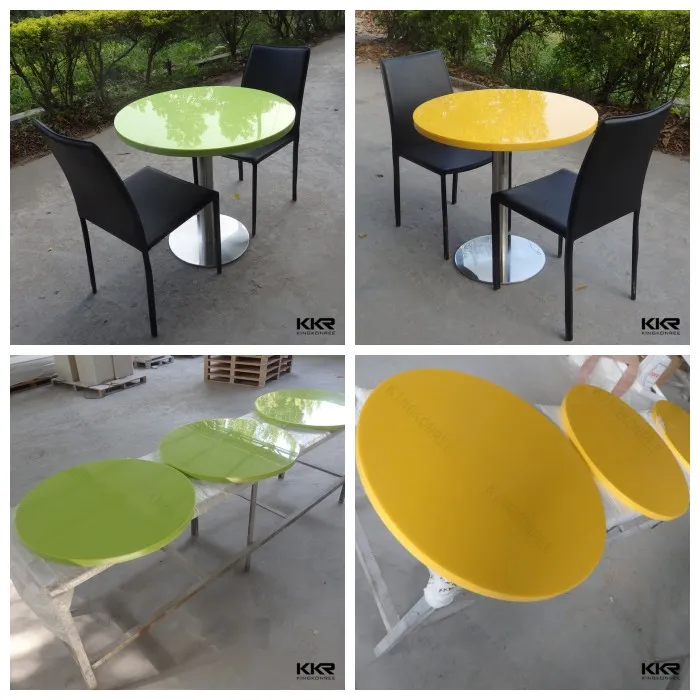 Dining Room Marble Stone Furniture Sofa Side Solid Surface Table