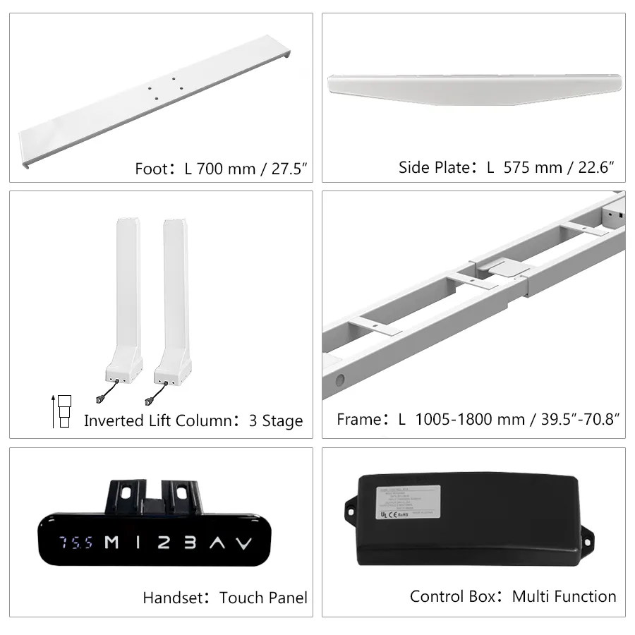 Economic New Design Motorized No Retail Electric Stand Desk