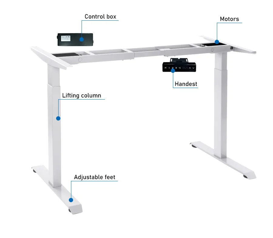 Electric Sit Stand Office Height Adjustable Desk
