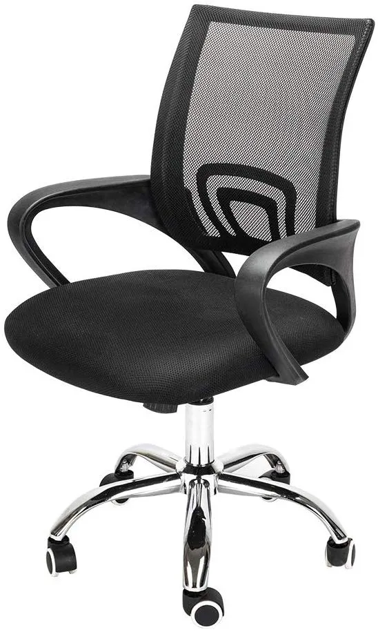 Ergonomic MID-Back Mesh Computer Office Chair Desk Task Swivel Chair Black