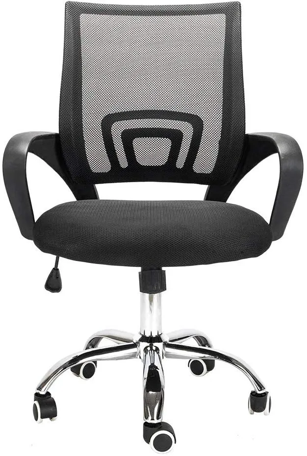 Ergonomic MID-Back Mesh Computer Office Chair Desk Task Swivel Chair Black