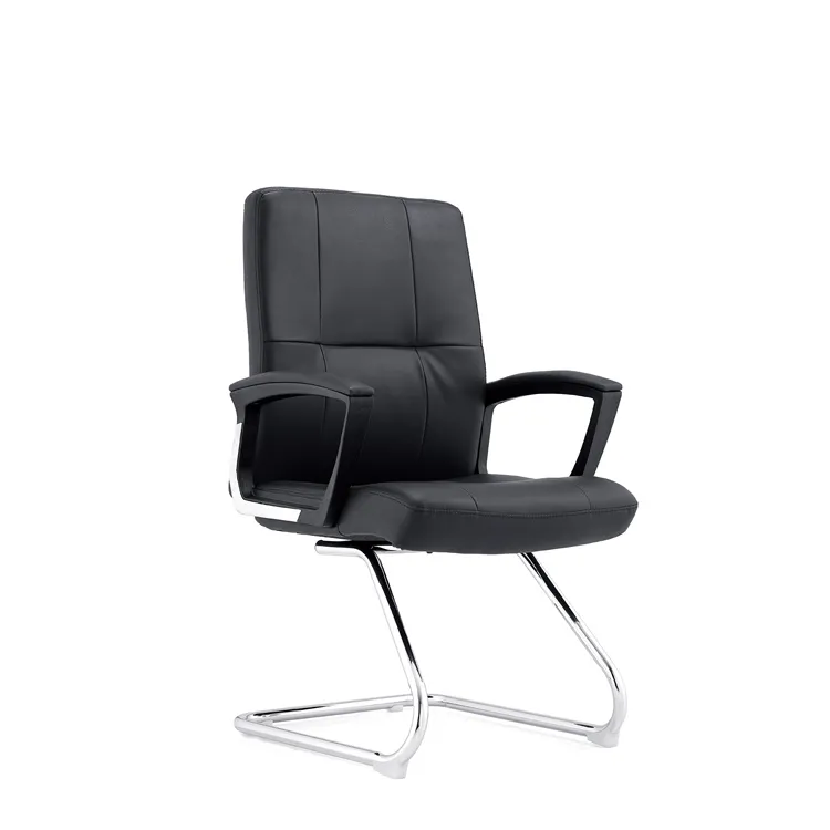 Executive Visitor Chair Office Waiting Leather Chair