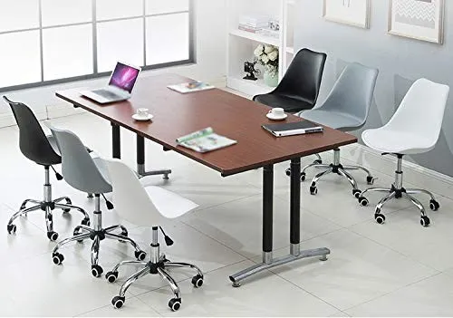 Fabric Velvet Classroom Swivel Task Chair with Caster Wheel Conference Room