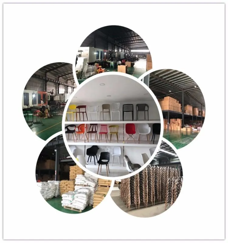 Factory Home Furniture Bedroom Nordic Brown Color Wooden Leg Side Leisure Chair Daw Plastic Eames Dining Chair