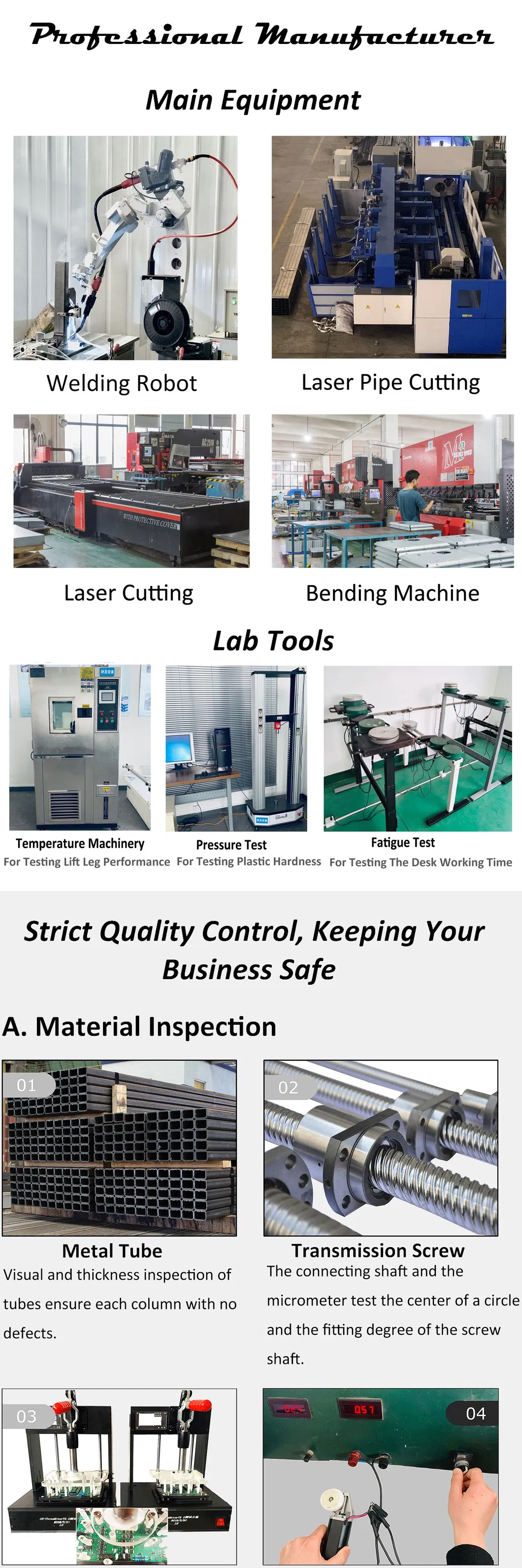 Factory Quick Assembly Affordable Only for B2b No Retail Stand up Desk