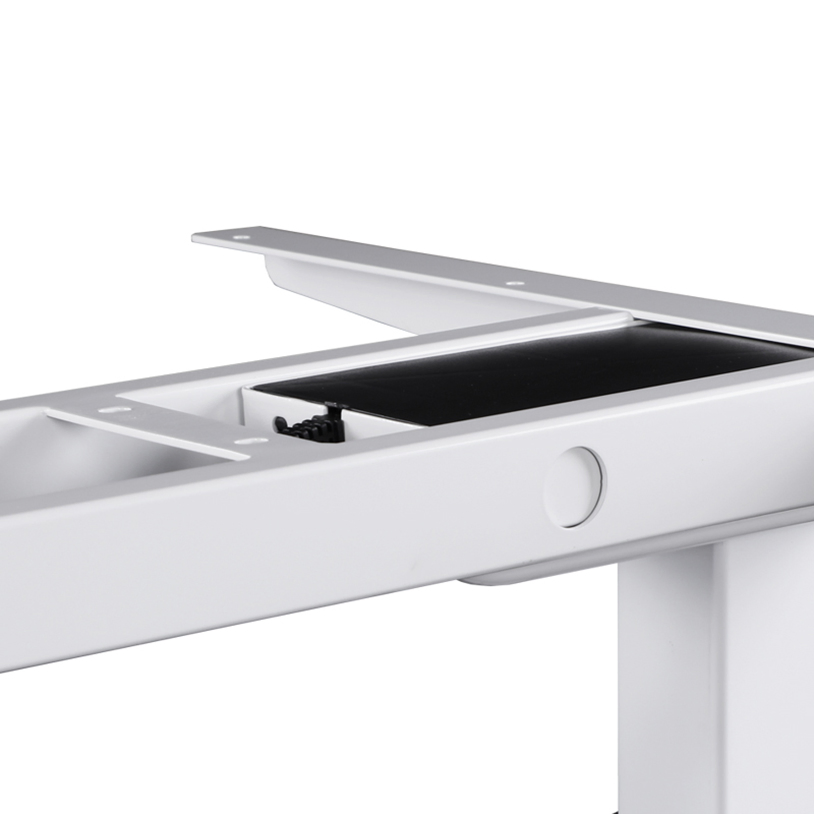 Factory Silent 38-45 Decibel 140kg Load Weight Motorized Sit Standing Desk with CE-EMC Certificated