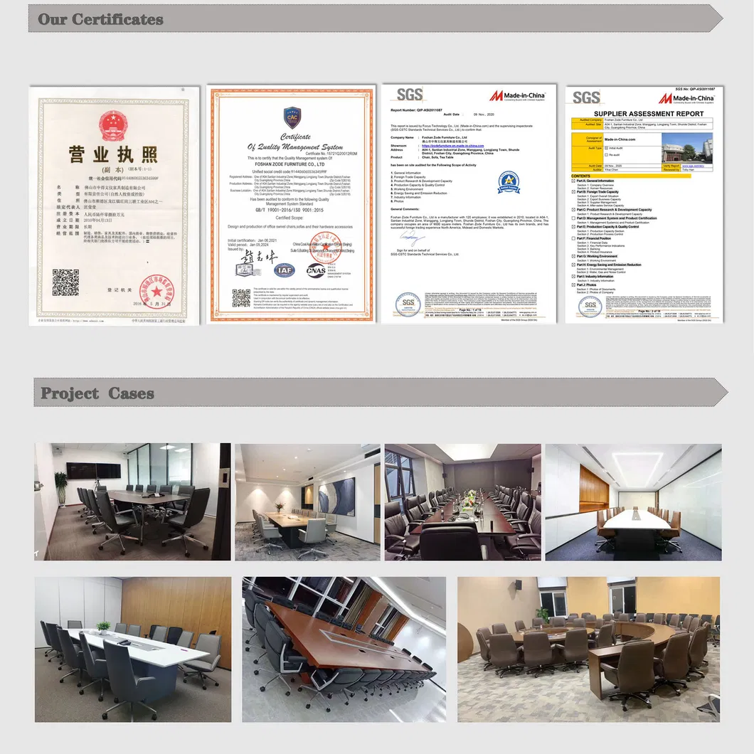 Foshan Furniture New Modern Design PU Leather Executive Outdoor Chair