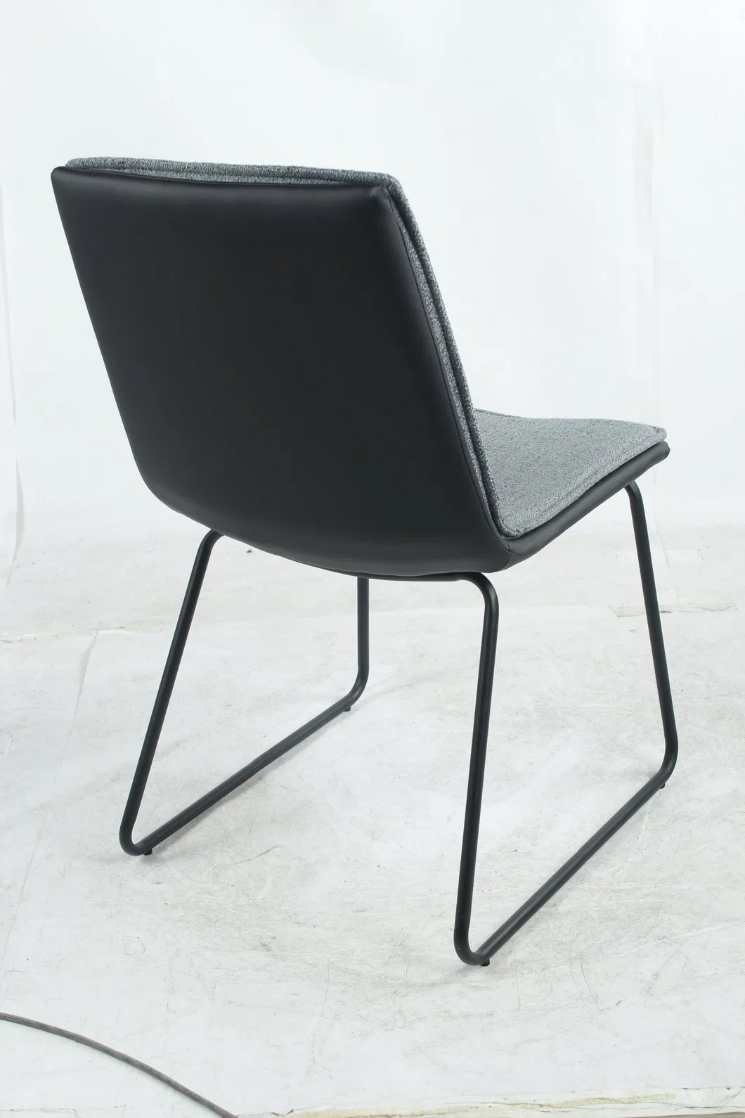 Free Sample Home Furniture PU Leather Fabric Velvet Dining Room Chair
