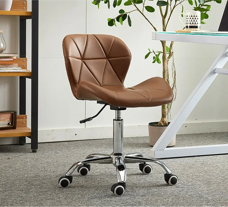 Gaming Chair Chaise Coiffure Chaise De Bureau Husk Blanc Butterfly Chair White Leather Chair Swivel