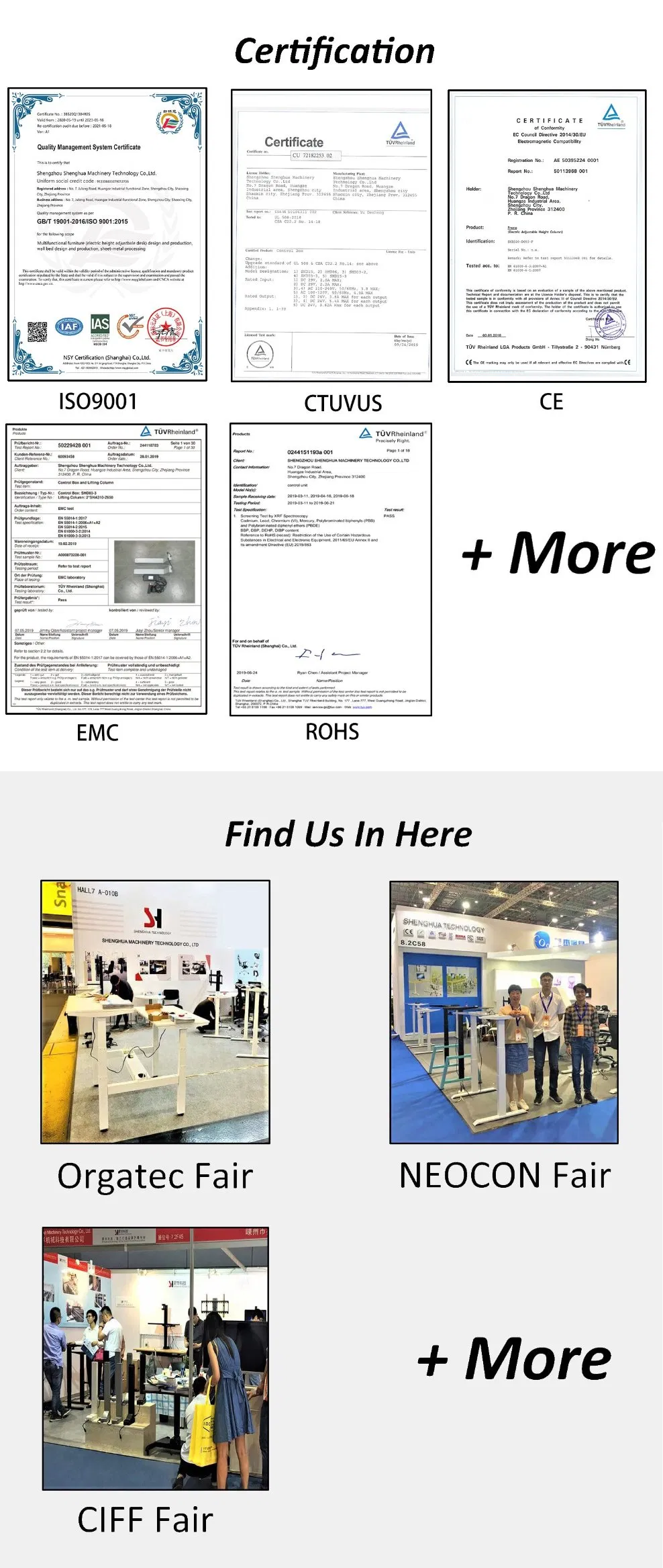 Good Price 2-Stage Inverted OEM New Metal Modern Quiet and Durable Standing Desk