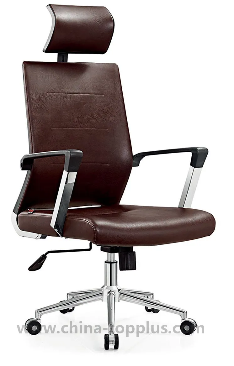 High End PU Genuine Leather Modern High Back Office Chair (R-1822)