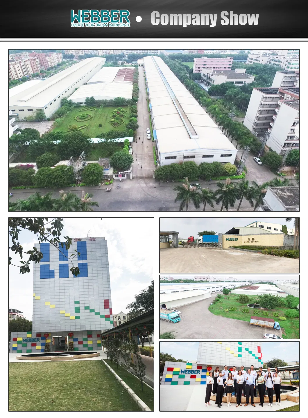 High Performance Modern Staff Office Workstation Furniture with Excellent Quality