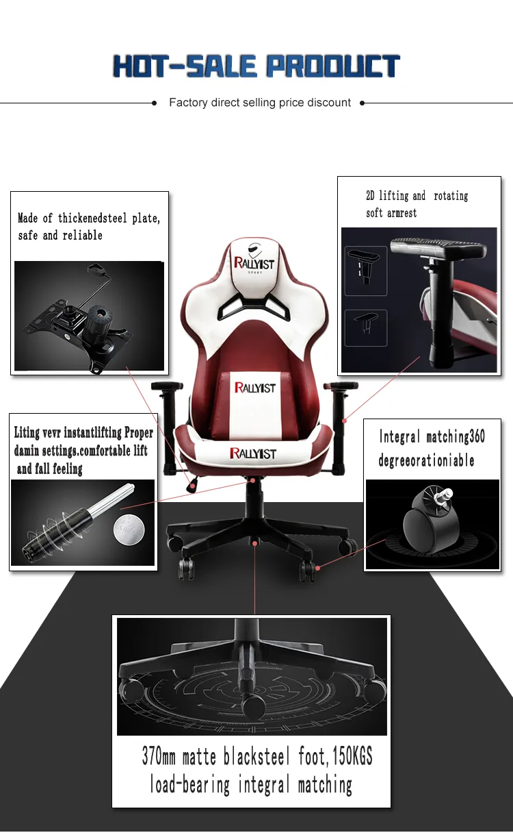 High Quality Gamer Chair Racing Gaming Chair Anda Seat Kaiser