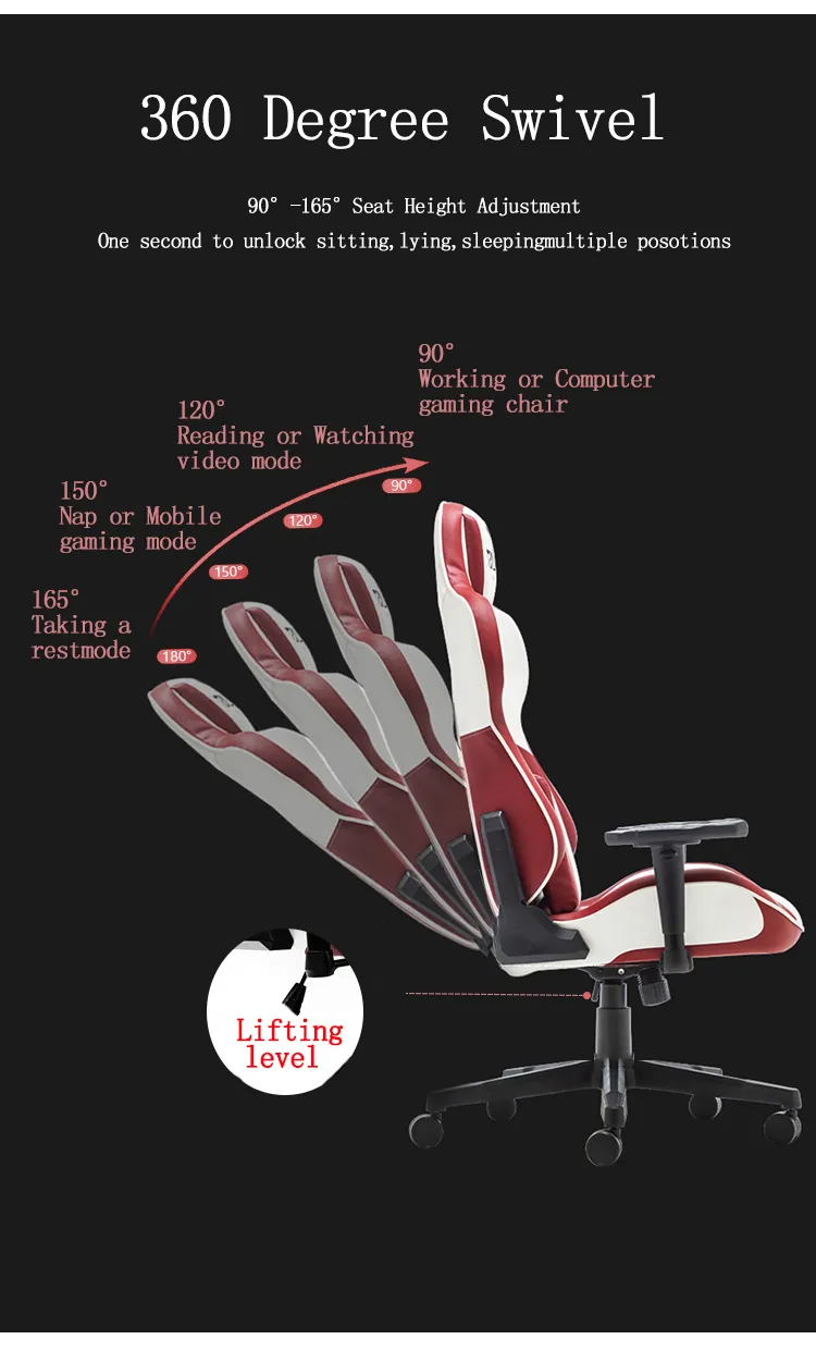 High Quality Gamer Chair Racing Gaming Chair Anda Seat Kaiser