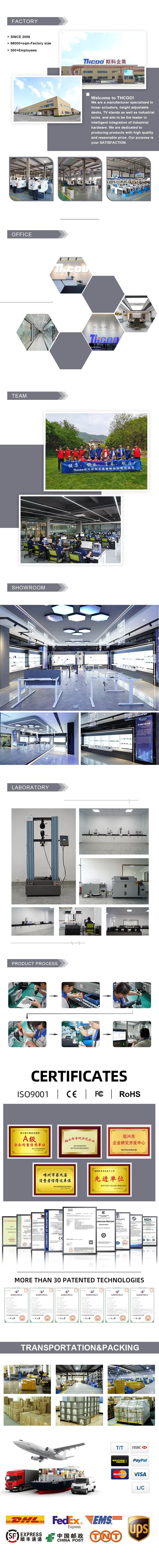 High Quality Modern Metal Desk Electric Lifting Table