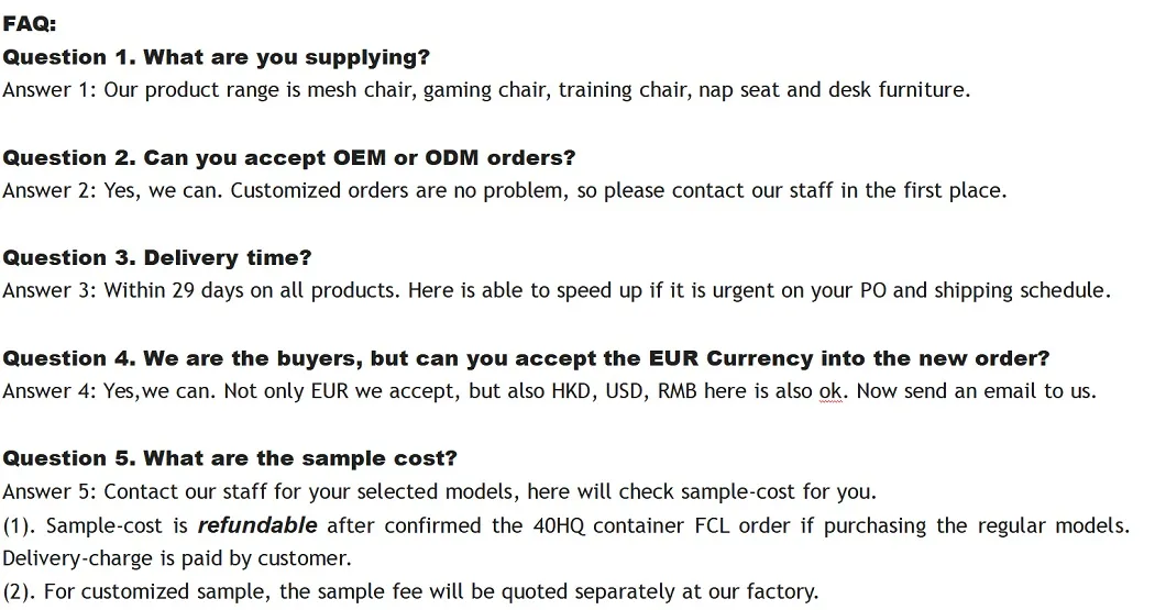 Home Office Furniture as-D2126 Modern Executive Plastic Boss Gaming Chair