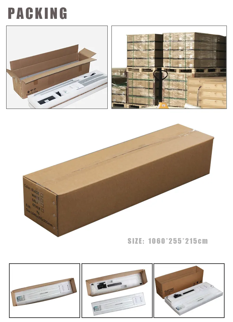 Hot Sale Modern Metal Motor Electric Lifting Table