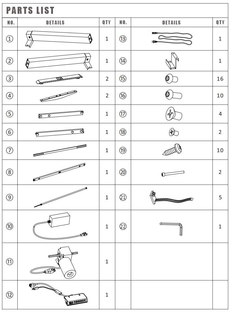 Hot Sale Modern Metal Motor Electric Lifting Table