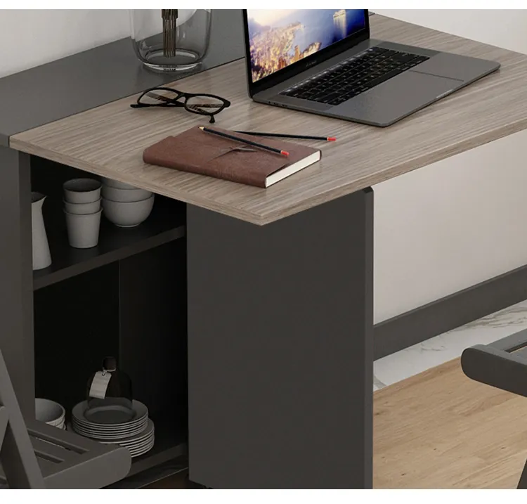 Hotsale Modern Computer Movable Multifunction Folding Portable Design Wood Laptop Use Desk Office Study Home Desk Table