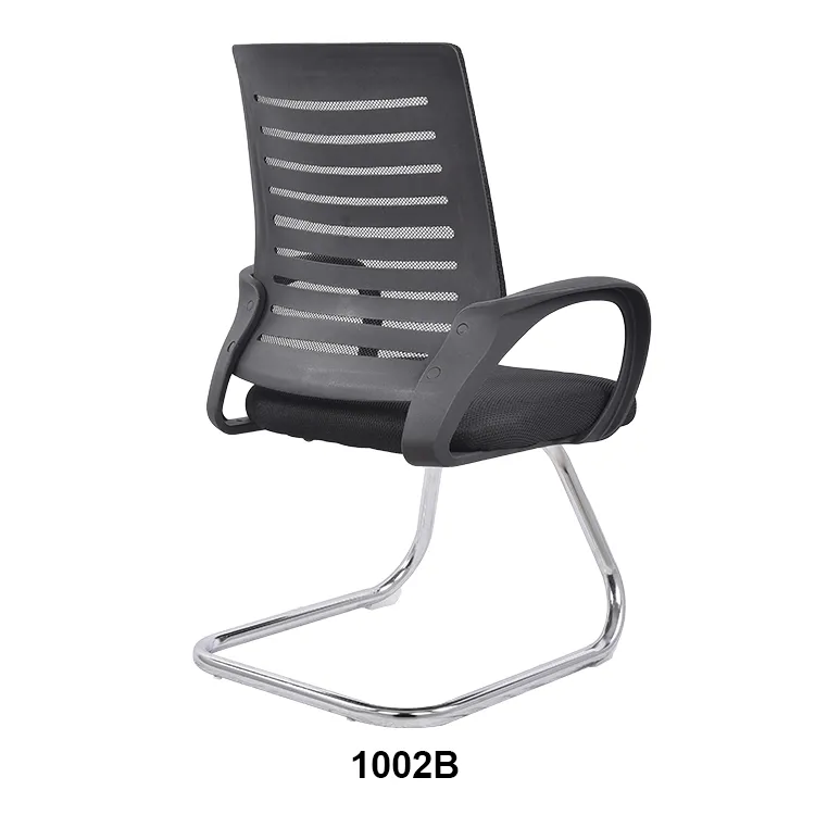 Low Back Fabric Office Visitor Chair with Arm