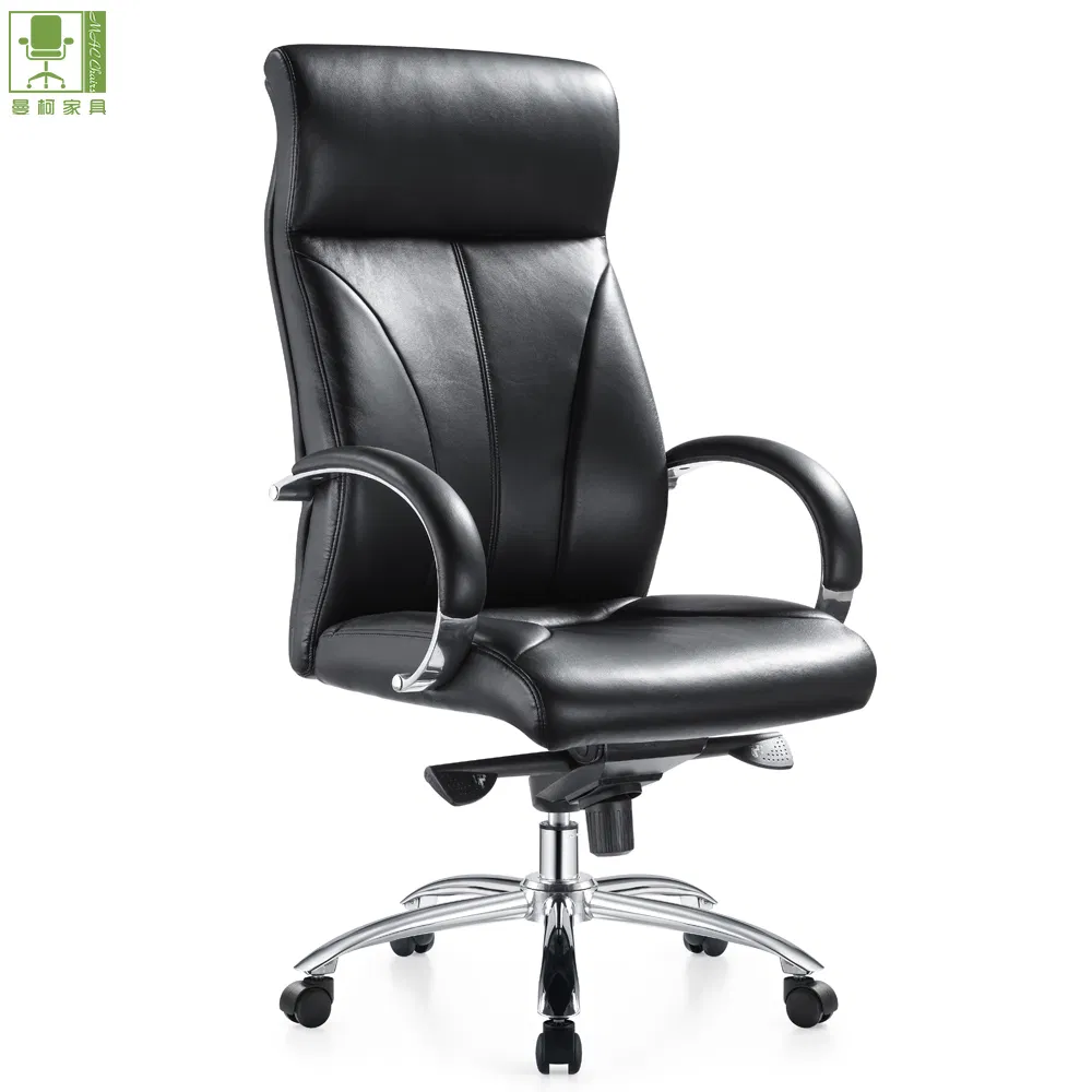Mac Office Chairs Visitor Black Leather Office Chair
