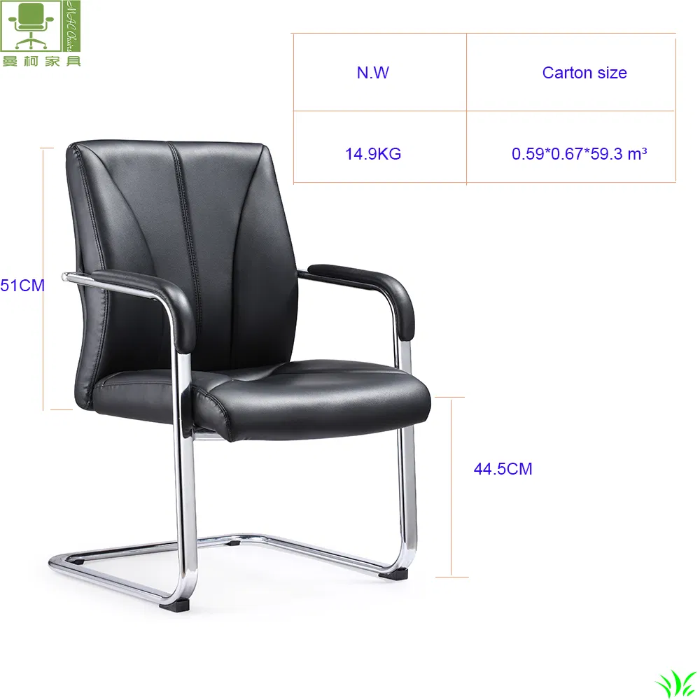 Mac Office Chairs Visitor Black Leather Office Chair