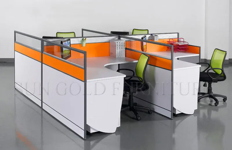Modern Firm New Office 8 Person Workstation Cubicle (SZ-WS904)