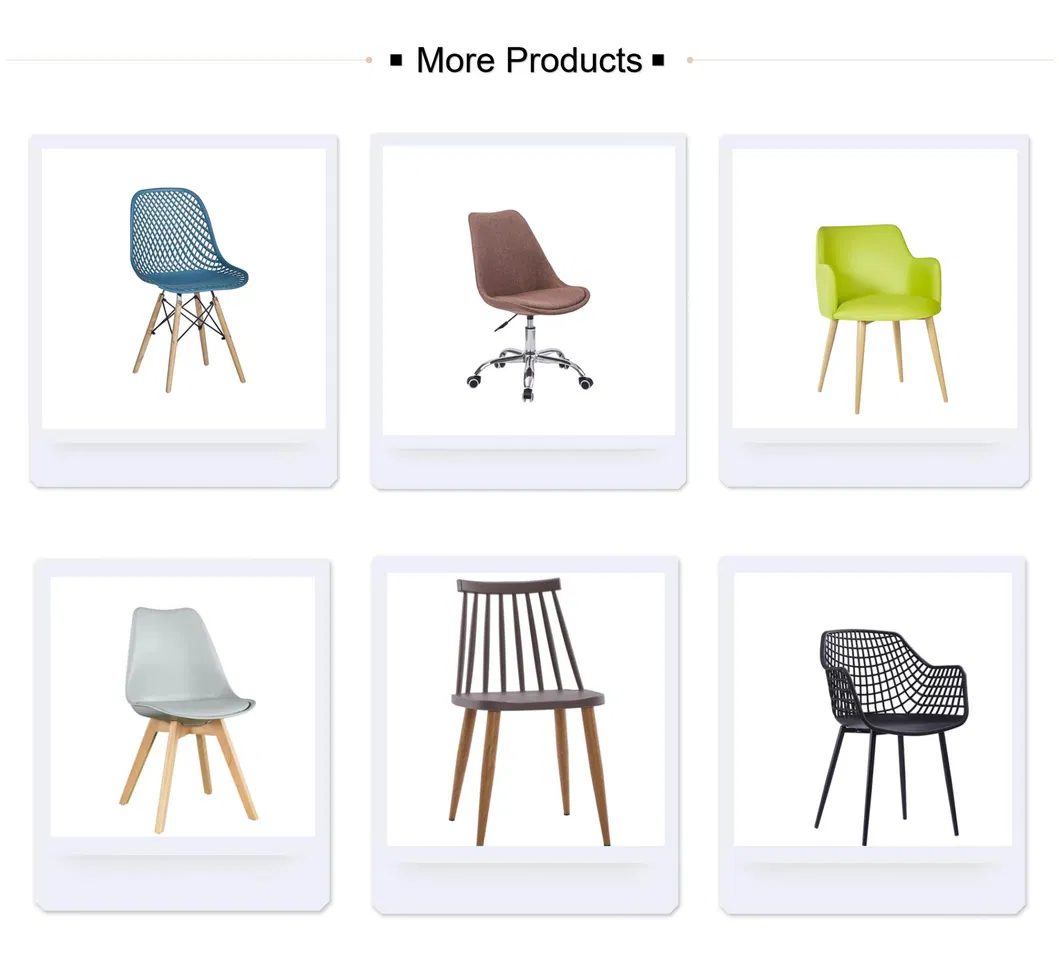 Modern Nordic PU Leather Cushion Italy Canada French White Black Cafe Sedie Wood Dining Chairs