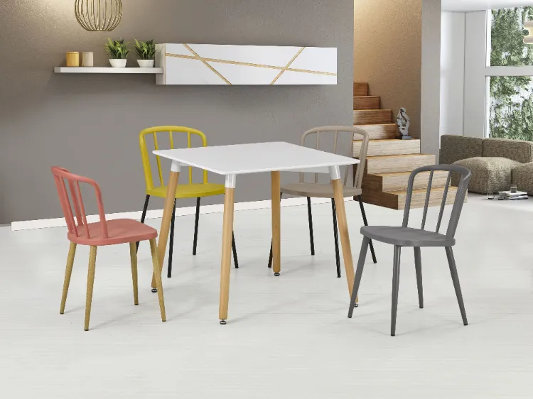 Modern Plastic Dining Bar Hotel Wedding Furniture Plastic Chair
