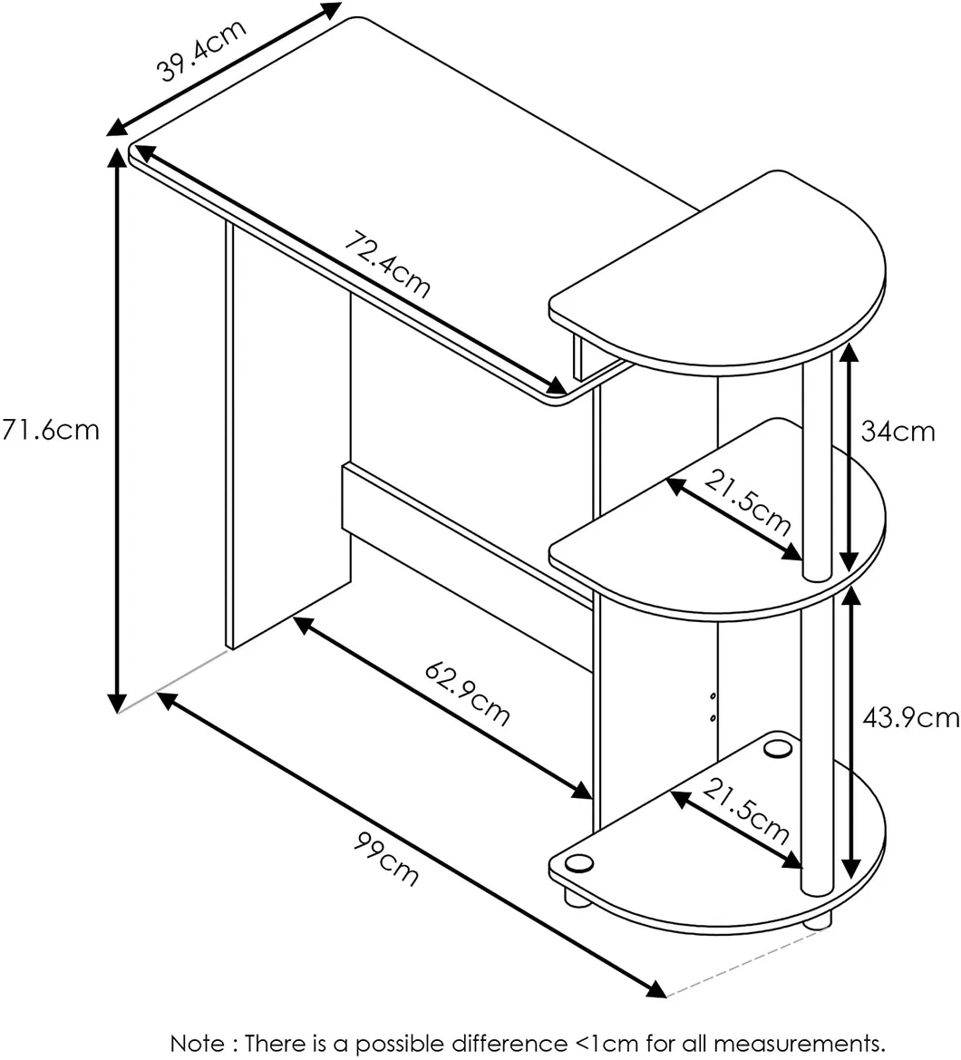 Modern Wooden Customized Office Computer Desk for Australia