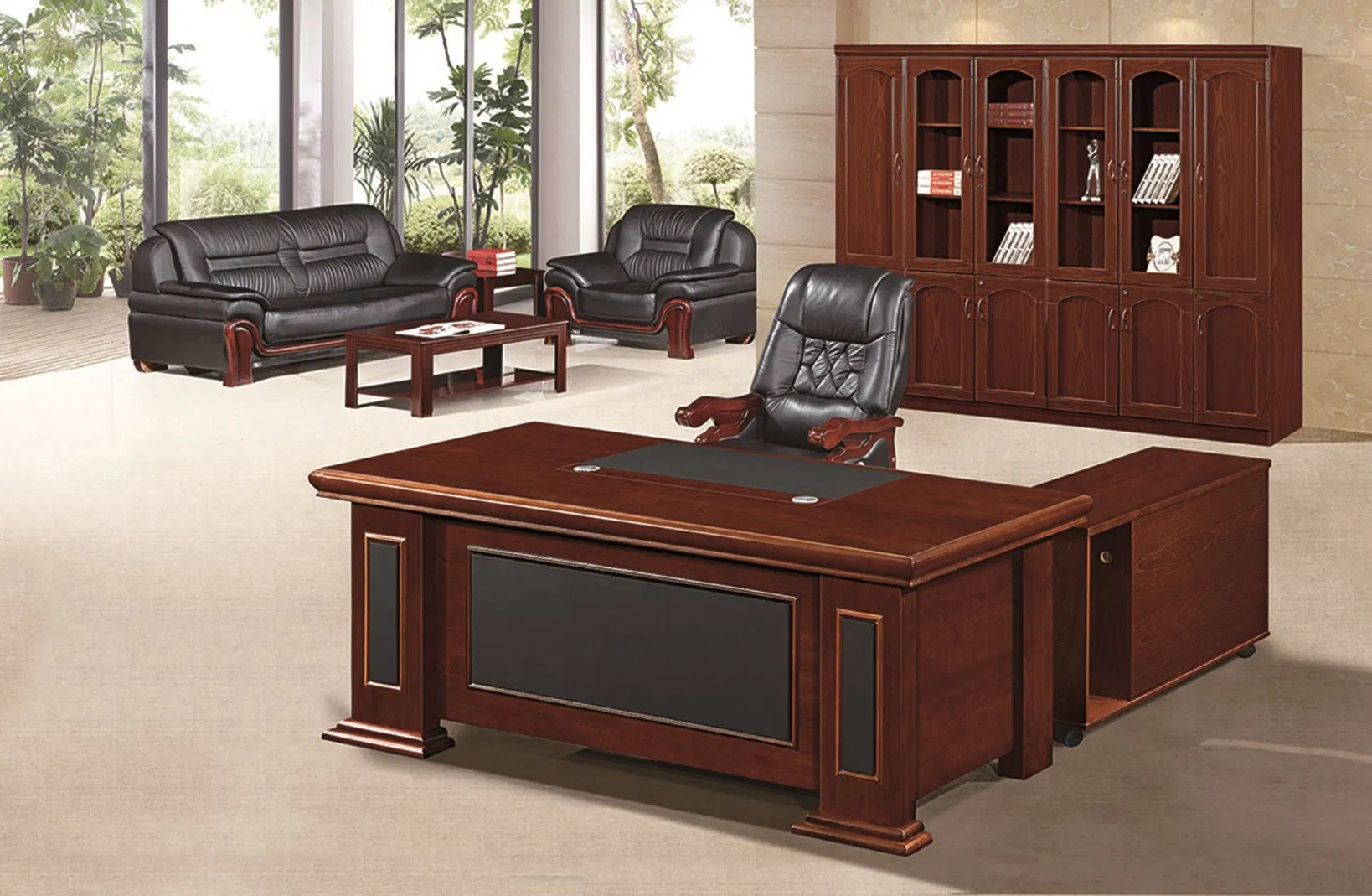New Style Anti-Water L Shape Modern Wooden Computer Laptop Office Desk (TOP- 1806 )