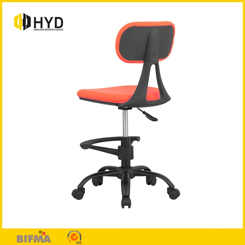Office Chair Perfect Posture Delux Fabric Computer Task Chair with Footrest